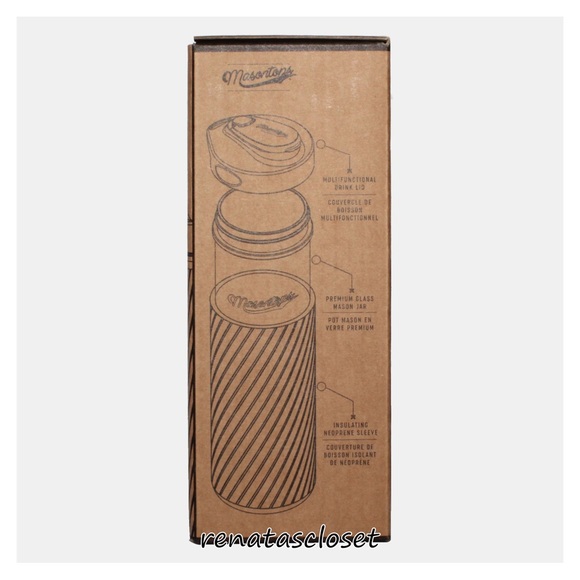 Masontops Mason Jar Hydration Kit NWT/NIB - Picture 4 of 13